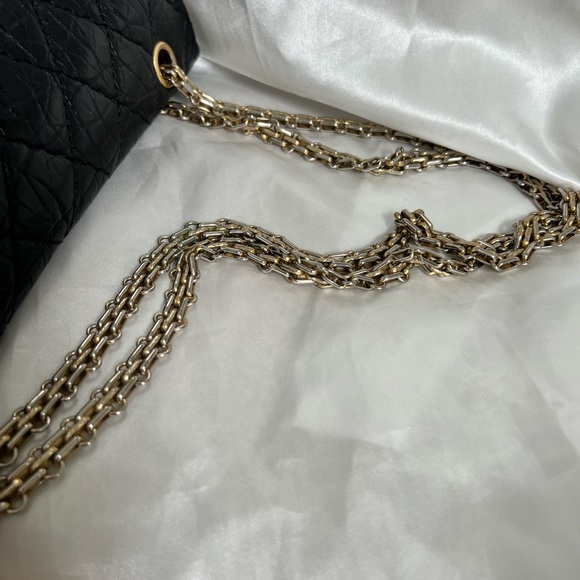 Chanel Black 2.55 Reissue 227 Double Flap Bag - Picture 13 of 15